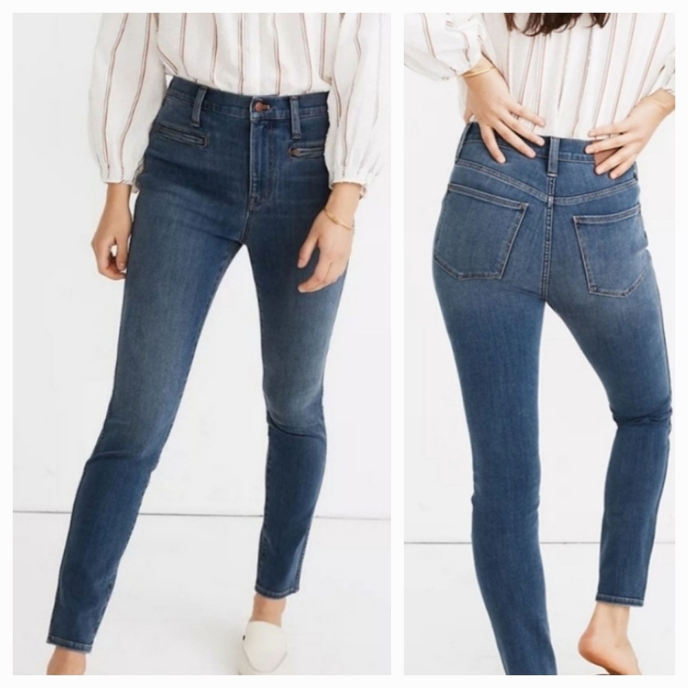Madewell Roadtripper High Rise Ankle Jeggings Size 29